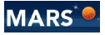 MARS with bold white text and orange planet icon.