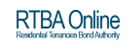 RTBA Online Residential Tenancies Bond Authority logo