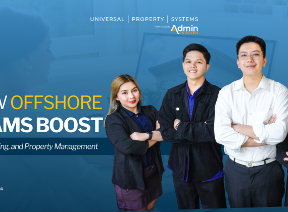 Offshore real estate team supporting sales, leasing and property management at Universal Property Systems powered by Admin 24 Seven.